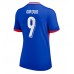 Maillot de foot France Olivier Giroud #9 Domicile vêtements Femmes Europe 2024 Manches Courtes